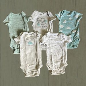Carters Newborn Onsies Set‎